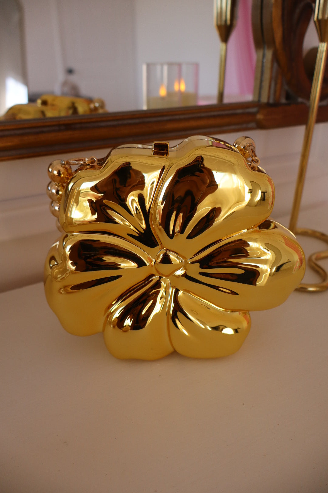AMAPOLA - gold purse